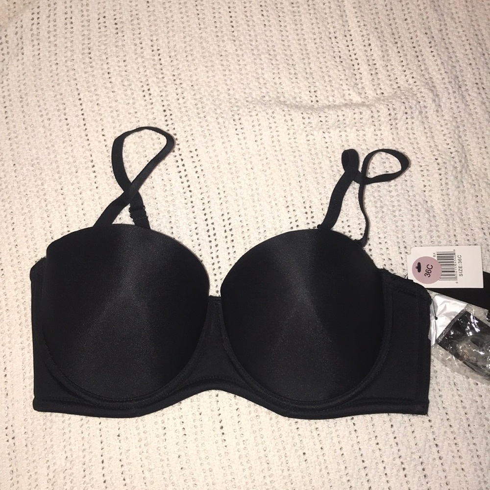 5 way convertible strapless bra